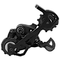 Miniatyrbillede 1 af 8: Høj kvalitet aluminiumlegering mountainbike derailleur cykel tilbehør sort