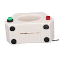 Miniatyrbillede 7 af 8: Ur Demagnetizer ABS-hus Bærbar Tænd/sluk-indikator Ur Demagnetiseringsmaskine 115‑230V EU-stik
