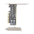 Miniatyrbillede 3 af 8: PCIE X8 til U.2 Adapter-kort Dual Port SFF 8643 Mini SAS HD 36Pin PCIE Adapter-kort til konventionel stationær computer
