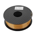 Miniatyrbillede 1 af 5: 3D Print Forbrugsmateriale PLA Filament God Lysgennemgang Guldfarve 3D Printer 1.75mm Filament