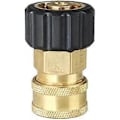 Pikkukuva 1 / 4: Messinki M22 Uros Puutarhaletkun Sovitin Painevesipesurille 1/4 (14mm (ID))