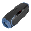 Miniatyrbilde 7 av 8: Bluetooth-høyttaler med høy lydstyrke, bærbar musikkspiller med tung bass, med skjerm og mikrofon, blå