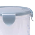 Miniatyrbild 7 av 8: Matförvaringsbehållare 1000 ml plast stapelbar lufttät spannmålsbehållare för torrvaror för köksorganisation blå