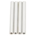 Miniatyrbillede 5 af 8: 10 stk. aluminiumslegeringssøjle rund indvendig gevind afstandsstykker Fastgørelseselementer M4x0,7 mm lang 48 mm