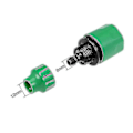 Miniatyrbillede 2 af 5: Hurtigkobling Slangeadapter Fitting 8mm Indvendig Diameter Slange Til Havevandingssystem 5 stk