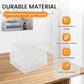 Miniatyrbillede 5 af 5: Klar CD Display Boks Opbevaring Beskyttelsesetui 143x126x25mm