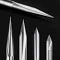 Miniatyrbillede 5 af 5: CNC Router Bits Sæt 1/4, Gravering Træskærer Router Bit 6mm & 4mm, V-Groove, Profil Bit, Wolframstål - 4 STK