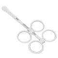 Miniatyrbilde 4 av 8: Optisk Flipper Plast Justerbar Optometri Flip Lens Instrument med Vision Test Card for Amblyopia White ±1,0 D.