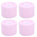 Miniatyrbillede 3 af 8: 4 stk./sæt PU holdbart Longboard Dance Board Skateboard udskiftningshjul tilbehørpink