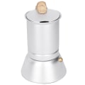 Miniatyrbillede 4 af 8: 150 ml kaffemaskine Moka-kande Kaffekande i rustfrit stål Induktionskomfur Brug husholdningsartikler
