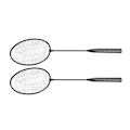 Pikkukuva 8 / 8: Badminton-maila, jaettu rautaseosmaila, amatöörien perusvalmennus, kaksoisbadminton-maila