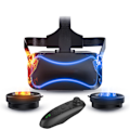 Pikkukuva 7 / 8: VR-kuulokkeet kaukosäätimellä 3D-lasit Virtuaalitodellisuuskuulokkeet VR-peleihin ja 3D-elokuviin