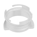 Miniatyrbillede 1 af 8: 54mm doseringstragt roterbar kaffedoseringsring udskiftning sølvtragt tilbehør til hjem kaffebar kontor