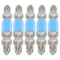 Miniatyrbilde 3 av 8: 5 STK 50 mm dobbel ende skrutrekkerbits Magnetisk PH2 skrutrekkerhode for elektrisk håndbor