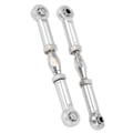 Miniatyrbilde 5 av 8: Front Sway Bar Arms 2.7inch Arms Aluminiumlegering Sterk Robust RC Biltilbehør for 1/7 FjernkontrollbilSølv