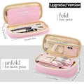 Miniatyrbillede 4 af 5: Penneetui Stort Penneetui Kontor College Stor Opbevaringstaske Pose Holder Boks Organizer til Studerende