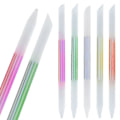 Miniatyrbillede 2 af 5: 1 stk. Professionel Glas Manicure Pind til Neglebåndstrimmer og Pedicure Negletilbehør Høj Præcision Størrelse 10,4x0,5cm Grøn