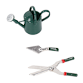 Miniatyrbillede 6 af 8: Dukkehus Have Værktøj 1:12 Vandkande Spade Saks Holdbar Legering Miniature Havearbejde Værktøjer til Dukkehus Grøn