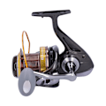Miniatyrbillede 3 af 8: Bærbar Spinnestang 12+1 Lejer 4.6:1 Gear Ratio Fiskehjul Fiskeri TilbehørGA8000