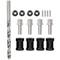 Miniatyrbilde 3 av 8: RC forlengelses- og utvidelseskobling med 5,5 mm bor for SCX10/TRX4 1/10 RC-bil 20 mm