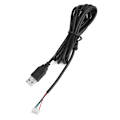 Miniatyrbild 8 av 8: 20 DIY LED upplysta arkadspelsknappar 2 joysticks 2 USB Encoder Kit Game Parts Set