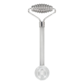 Miniatyrbillede 7 af 8: 2 i 1 Ice Face Roller Cold Compress Reducer hævelser Rustfrit stål Glas ansigtsmassagerulle til øjne Ansigt