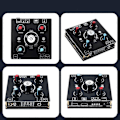 Miniatyrbillede 5 af 5: Dobbelt Mikrofon Karaoke Maskine Bluetooth 5.0 Lyd Effektforstærker