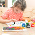 Miniatyrbilde 2 av 8: 5 stk svampfingermalere for barn - fingermalingsverktøy i plast - pigmentkrittskit (5 stk pose)