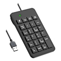 Pikkukuva 1 / 5: Langallinen numeronäppäimistö, USB 23 näppäimen numeronäppäimistö
