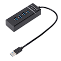 Pikkukuva 7 / 8: Usb-portin laajennin 4-porttinen USB3.0-datansiirto 5 Gbps nopea nopeus Ultraohut vakaa USB-keskitin