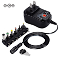 Miniatyrbild 6 av 8: Universell 100-240V till 3V/4.5V/5V/6V/7.5V/9V/12V 12W Justerbar AC/DC Laddare Adapter Växlande Strömförsörjning
