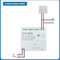 Miniatyrbild 1 av 5: Tuya Smart WiFi 4-kanalsreläbrytare RF433 för Alexa (B)