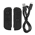 Miniatyrbilde 1 av 8: ABS Trådløs Bluetooth Gamepad Spillkontroll for NS Switch-konsoll (Svart)