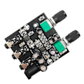 Miniatyrbilde 4 av 5: 2-veis 2-kanals 2 inn 1 ut Stereo Lydsignal Mikser Miksebord