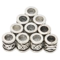 Miniatyrbillede 6 af 8: 10 STK Viking Beard Beads Legering Antikke Norse Dreadlock Beads til Skæghår DIY Armbånd Halskæde