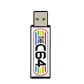 Miniatyrbillede 1 af 5: 5370 Spil USB-stik kompatibel med C64 Mini Retro Spillekonsol USB-drev Plug and Play
