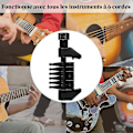 Pikkukuva 4 / 5: Ukulele Capo Akustinen Sähkökitara Klipsi Pikavaihto Capo Puristin, kannettava Akustisen kitaran sointu Zekai
