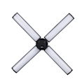 Miniatyrbild 3 av 8: Fällbar LED-lampa USB Micro 2600mAh 5 nivåer ljusstyrka 3 färgtemperaturer Videoljus Fyllningsljus för livestreaming