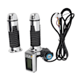 Miniatyrbillede 8 af 8: 36V 48V 500W Motor Børsteløs Controller og 802 Twist Throttle med LCD Display Elektrisk Cykel Konverteringssæt
