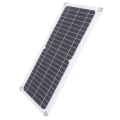 Miniatyrbilde 3 av 8: 15W fleksibel solcellepanel USB-port IP65 vanntett monokrystallinsk lader for utendørs bobiler