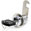 Pikkukuva 1 / 5: Turvalukko ruostumattomasta teräksestä postilaatikkoon, kaappiin, laatikkoon, samat avaimet, 25mm