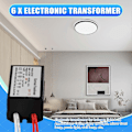 Miniatyrbild 5 av 5: 6 st Elektronisk Transformator 220V till 12V Adapter