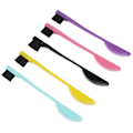 Miniatyrbillede 5 af 8: 5 stk Dual Edge Brush Comb 2 I 1 Edge Dobbeltsidet Kontrol Hår Hårlinje Øjenbryn Børste Kam Makeup Værktøj