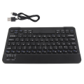 Miniatyrbillede 5 af 8: Mini bærbar trådløs Bluetooth 3.0 spansk tastatur Touchpad til IOS/Android