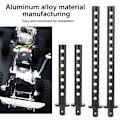 Miniatyrbilde 8 av 8: 4 stk Front Bak Car Shell Column Reservedel Passer for RGT 1/10 EX86100 RC Car Parts Black R86018BL