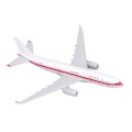 Miniatyrbild 6 av 8: Flygplansmodell i flera syften, innovativt simuleringsmodell i legering för passagerarflygplan för samling och presentation