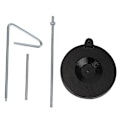 Miniatyrbillede 1 af 8: Enkelttråds metalstativ spolestander med stabil base til hjemmesymaskinetilbehør