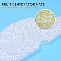 Miniatyrbilde 2 av 5: 8 stk Runde Silikon Dehydrator Ark, Non-Stick Frukt Dehydrator Matter, Gjenbrukbar Steamer Matte Mesh-B16