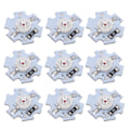 Miniatyrbillede 7 af 8: 25 stk. 5V LED-chips 200LM 3W LED-pæreperler med høj effekt til DIY-belysningsarmaturer Rødt lys 620-625NM