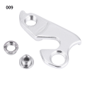 Miniatyrbillede 1 af 8: 1 stk Cykelcykel Aluminiumslegering baggear Mek Skifter Bøjle Krog Dropout Frame #009